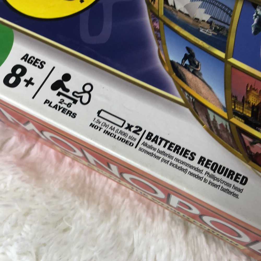 Monopoly Here & Now The World Edition Credit Cards Not Cash Game Board Hasbro - Picture 7 of 13
